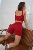Костюм рубчик INSPIRATION (топ и шорты) K100003 Костюм рубчик INSPIRATION (топ и шорты) K100003