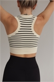 Кроп-топ в полоску (с чашечками) L100176