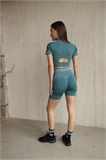 Костюм SW18 футболка и шорты со стяжкой push-up L100117